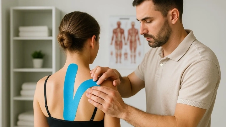 Kinesiotaping: czym jest plastrowanie dynamiczne i jakie daje efekty lecznicze?