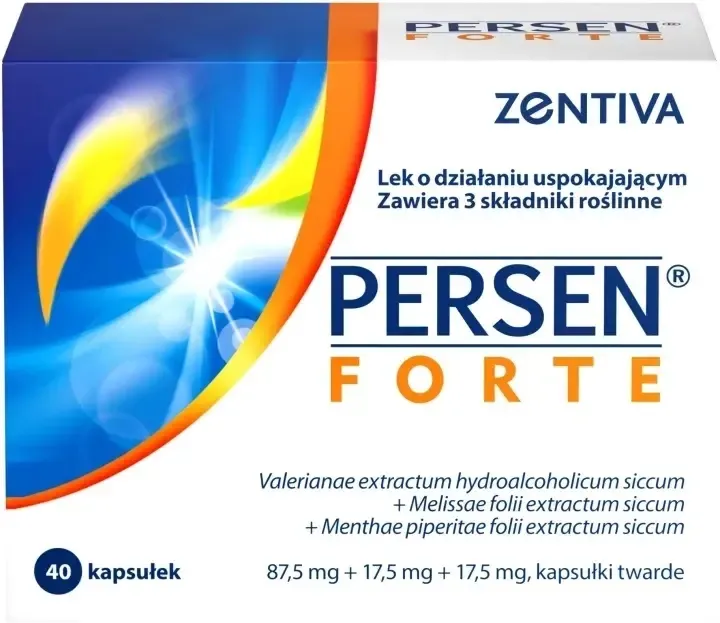 Persen Forte – skuteczny środek uspokajający i redukujący napięcie nerwowe. Czy jest bezpieczny dla ...