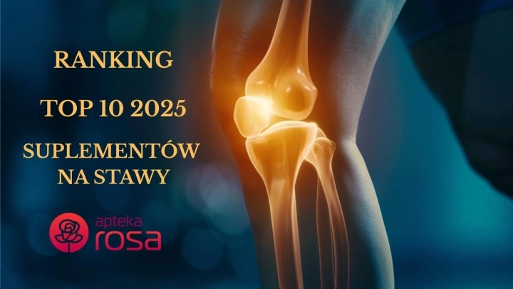 TOP 10 suplementów na stawy 2025 - ranking Apteki Rosa