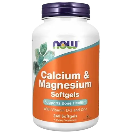 now foods calcium & magnesium softgels