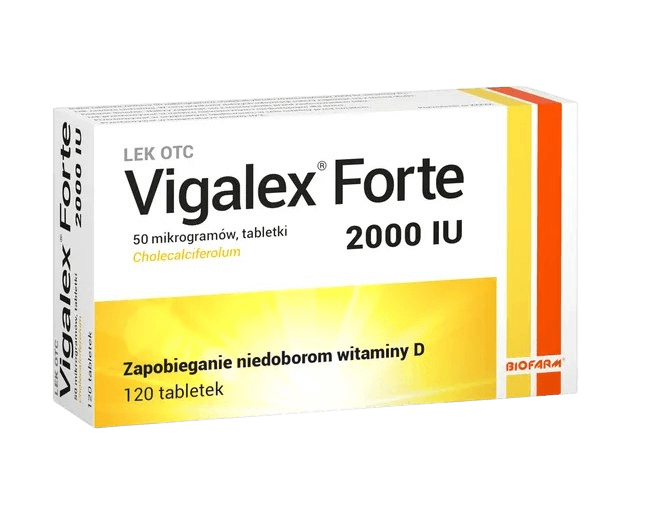vigalex forte 2000 UI 120 tabletek