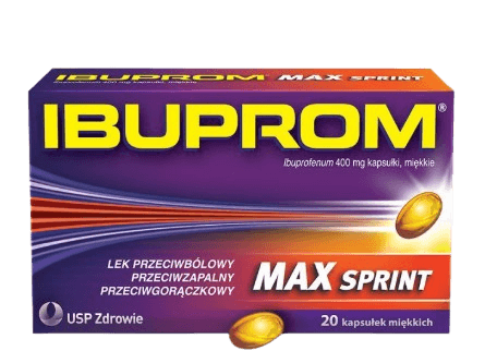 ibuprom max sprint 20 kapsulek