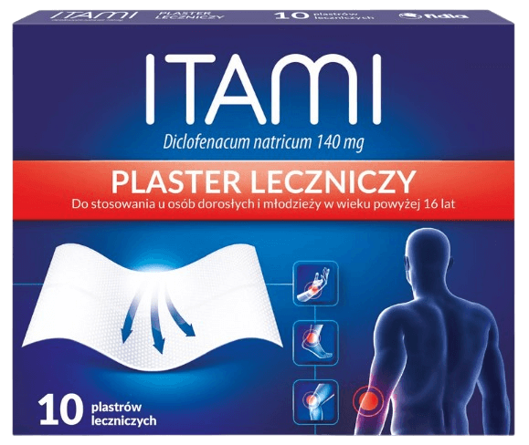 itami plastry lecznicze 10 sztuk