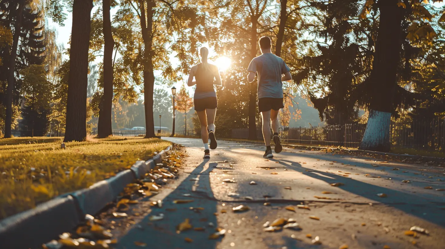 jogging