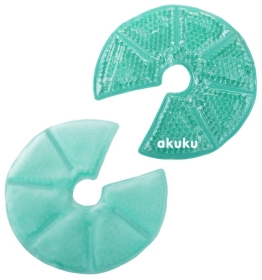 AKUKU Kompresy żelowe na piersi A0534, 2 sztuki