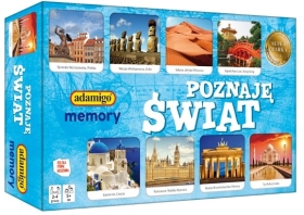 Adamigo Memory Poznaję Świat gra 1 sztuka