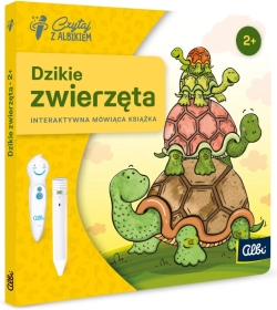 Albi Interaktywna mówiąca książka Dzikie zwierzęta 2+ Q1Q