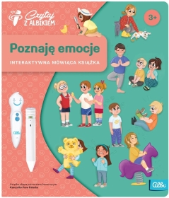 Albi Interaktywna mówiąca książka Poznaję emocje 3+ A4V