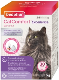 BEAPHAR CatComfort Dyfuzor uspokajający dla kotów starter 48 ml