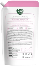 Aura Care Mydło do rąk Kwiat lotosu i pantenol 1000 ml