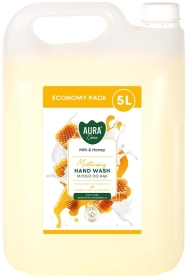 Aura Care Mydło do rąk Mleko i miód 5 L