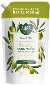 Aura Care Mydło do rąk Oliwka i mleko 1000 ml