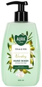 Aura Care Mydło do rąk Oliwka i mleko 500 ml