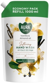 Aura Care Mydło do rąk Wanilia i olejek migdałowy 1000 ml