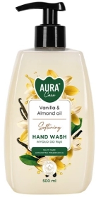 Aura Care Mydło zapach do rąk Wanilia i olejek migdałowy 500 ml