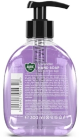 Aura Care Mydło do rąk delikatna lawenda 300ml