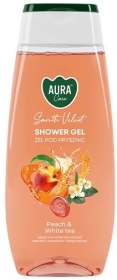 Aura Care Żel pod prysznic zapach Brzoskwinia i biała herbata 350 ml