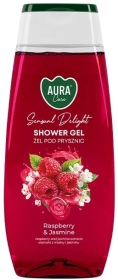 Aura Care Żel pod prysznic zapach Malina i jaśmin 350 ml