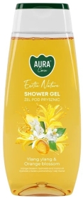 Aura Care Żel pod prysznic zapach Ylang ylang i kwiat pomarańczy 350 ml