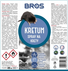 BROS Kretum spray na krety 400 ml