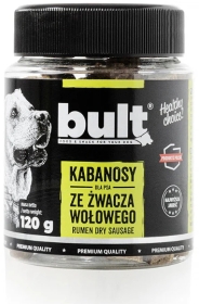 BULT Kabanosy dla psów ze żwacza wołowego 120 g