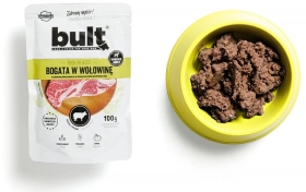BULT Karma mokra dla psa wołowina saszetka 100 g