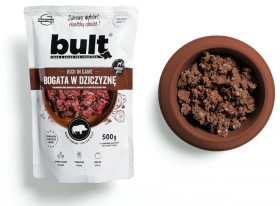 BULT Mielonka dla psów bogata w dziczyznę saszetka 500 g