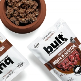 BULT Mielonka dla psów bogata w dziczyznę saszetka 500 g