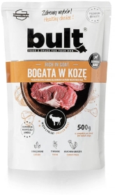 BULT Mielonka dla psów bogata w kozę saszetka 500 g