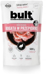 BULT Mielonka dla psów bogata w przepiórkę saszetka 500 g