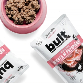 BULT Mielonka dla psów bogata w przepiórkę saszetka 500 g