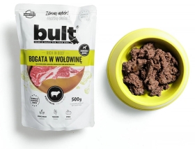 BULT  Mielonka dla psów bogata w wołowinę saszetka 500 g