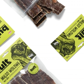 BULT Przysmak dla psa suszone mięso wołowe 100 g
