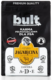 BULT Sucha karma dla dorosłych psów z  jagnięciną 12 kg