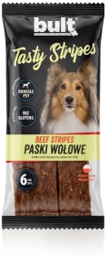 BULT Tasty Stripes paski z wołowiną przysmak dla psa 6 sztuk