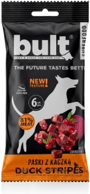 BULT Tasty Strips Superfoods przysmak dla psa paski z kaczką 6 sztuki