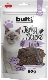 BULTI Jerky Sticks przysmak dla kota z jagnięciną 60 g