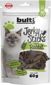 BULTI Jerky Sticks przysmak dla kota z królikiem 60 g