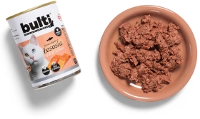 BULTI Mielonka z łososiem dla kota puszka 400 g