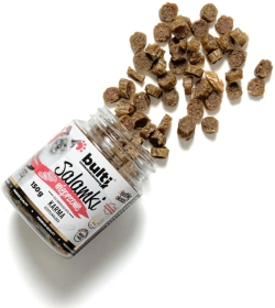 BULTI Salamki wieprzowe smakołyk dla kota 150 g