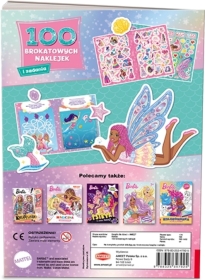 Barbie Dreamtopia. 100 brokatowych naklejek