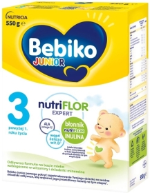 Bebiko Junior 3 Nutriflor Expert 3+ Powyżej 1. roku życia 550 g