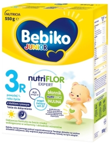 Bebiko Junior 3 R Nutriflor Expert 1+ 550 g