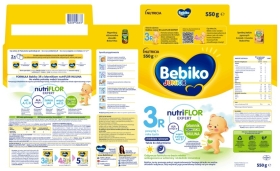 Bebiko Junior 3 R Nutriflor Expert 1+ 550 g