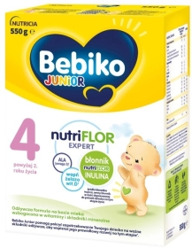 Bebiko Junior 4 Nutriflor Expert powyżej 2 lat 550 g