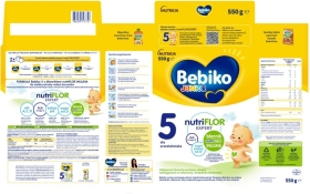 Bebiko Junior 5 Nutriflor Expert dla przedszkolaka 550 g