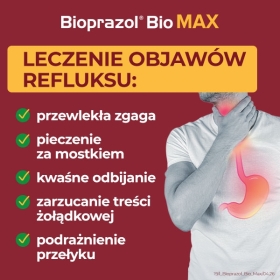 Bioprazol Bio Max 20 mg 14 kapsułek