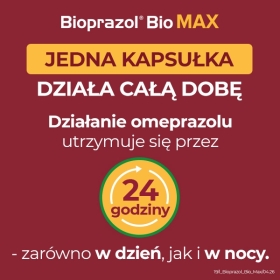 Bioprazol Bio Max 20 mg 14 kapsułek