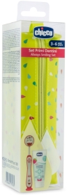 Chicco Zestaw podróżny hippo 3-6 lat pasta i szczoteczka do zębów + etui 1 komplet