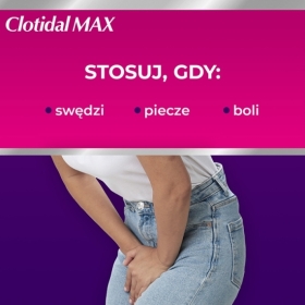 Clotidal MAX tabletki dopochwowe 0,5 g 1 tabletka Wielopak x 2